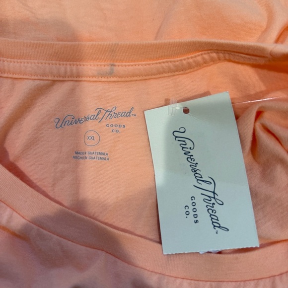 Universal Thread Peach Glimmer T-Shirt (XXL) - Picture 4 of 5